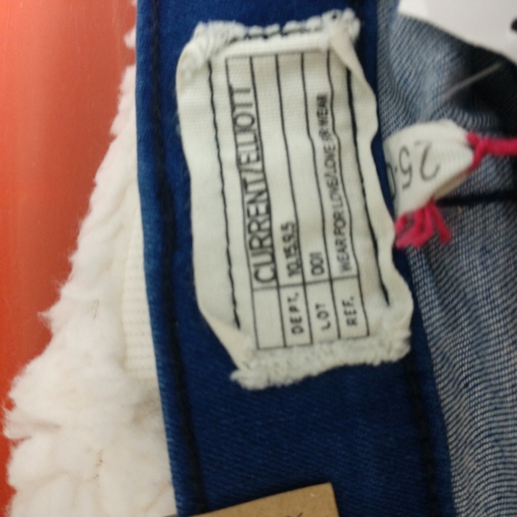 Current/Elliot Slim Boot Jeans in National Blue - Picture 5 of 12